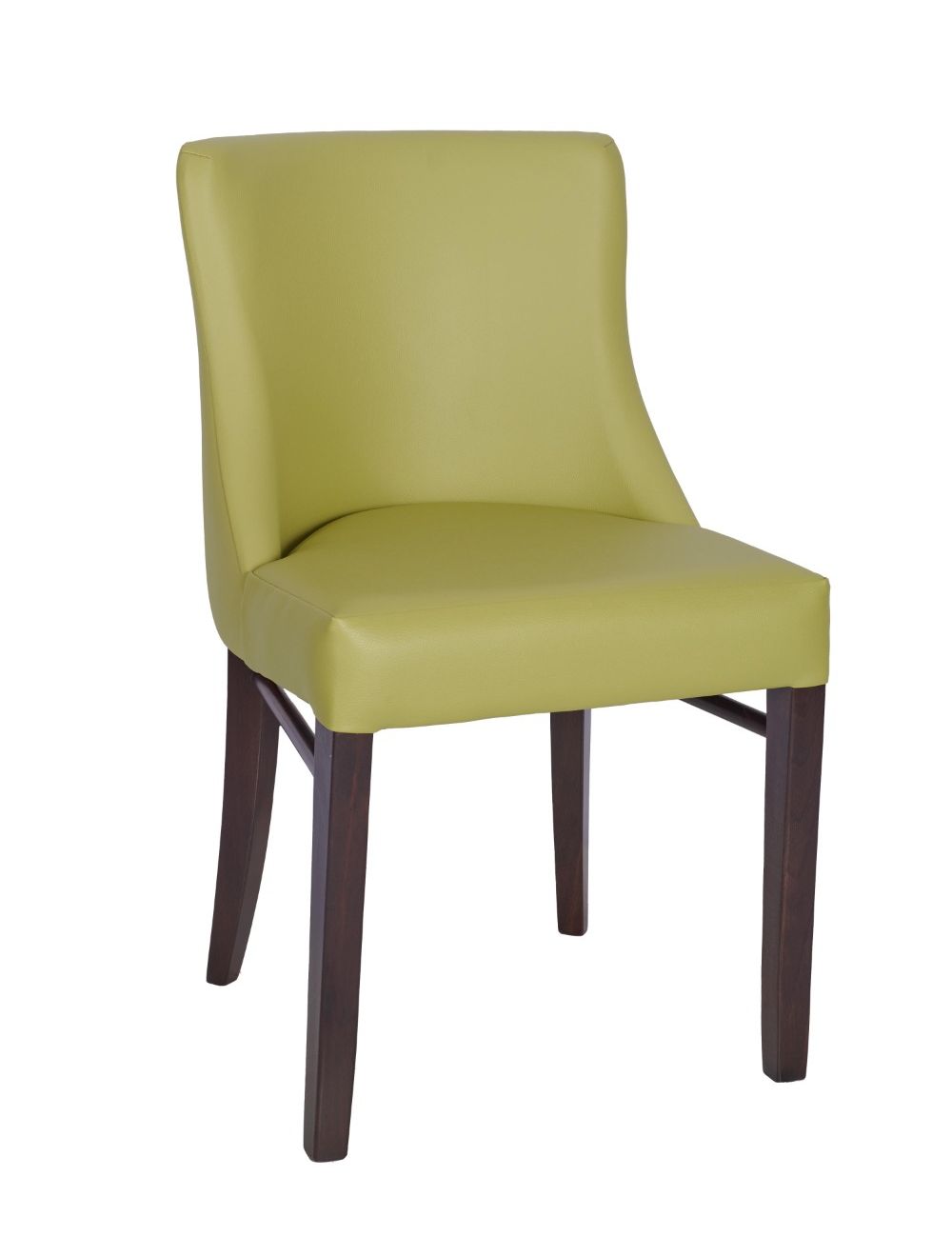 Commercial Furniture Fully Upholstered Lime Leona Dining Chair