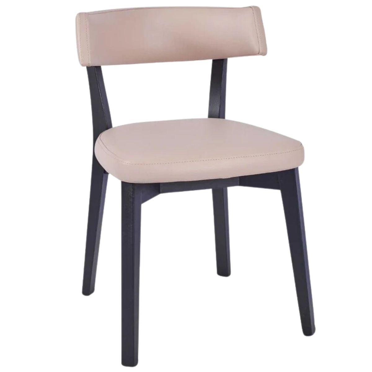 Semi-Upholstered Restaurant Dining Chair Commercial Chair