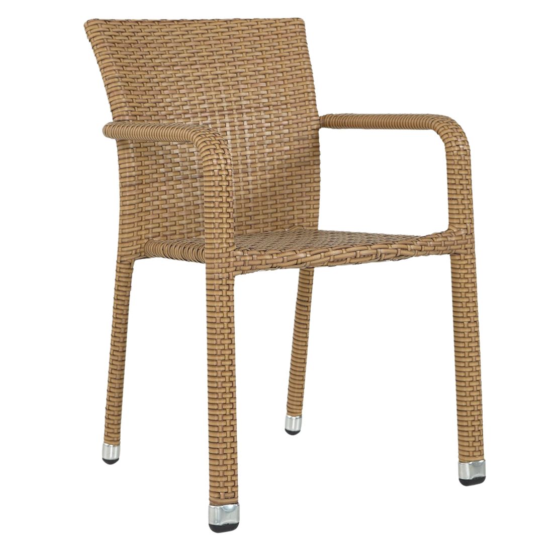Woven Rattan Outdoor Dining Chair | Affordable Commercial Furniture ...