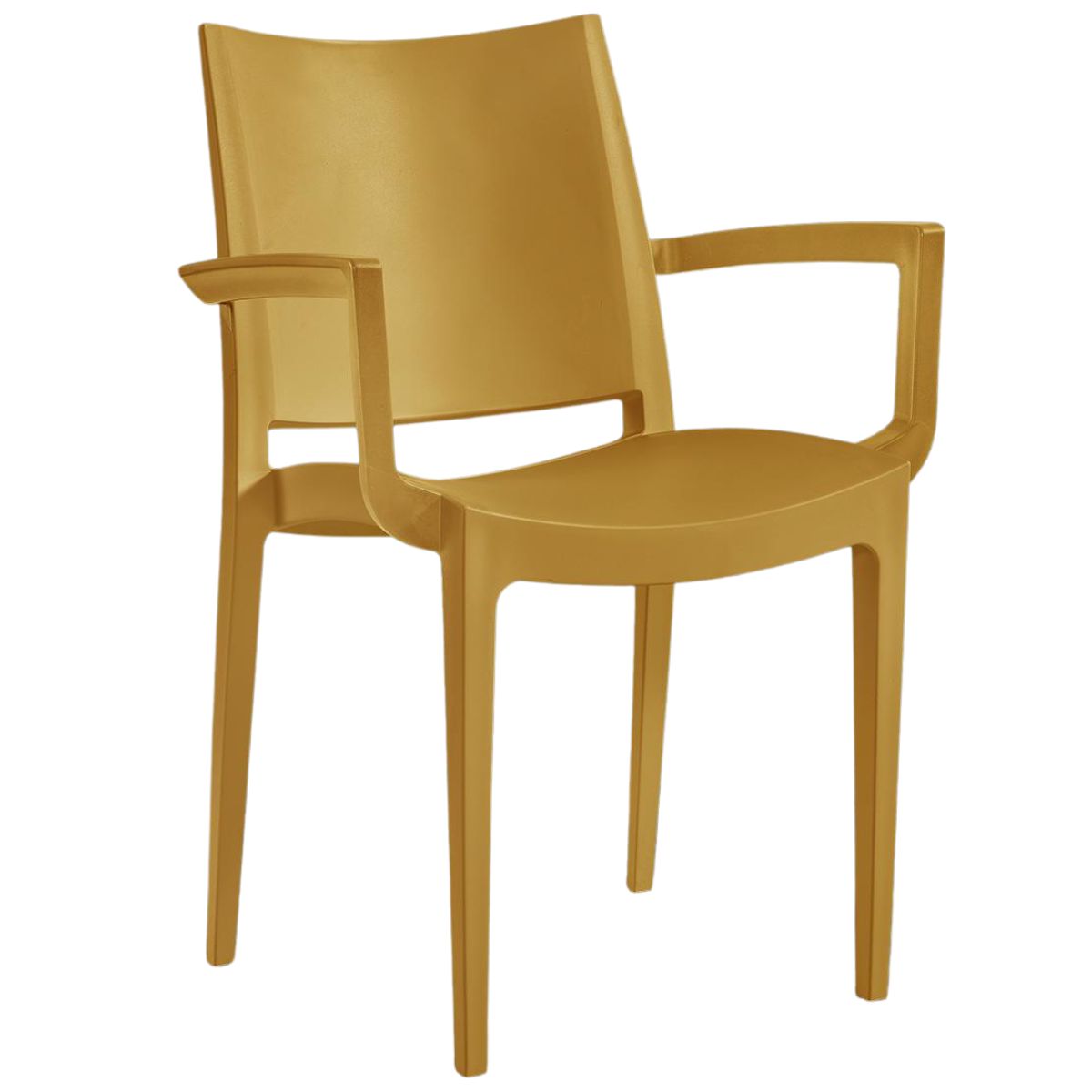 Polypropylene Arm Chair Coloured Outdoor Commercial Furniture