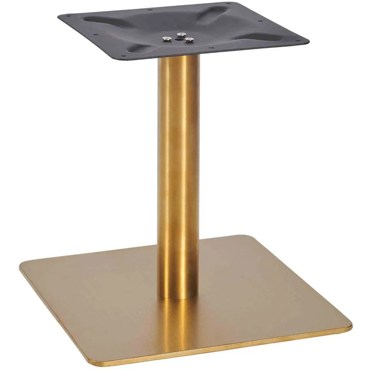 Gold Brass Round Luxury Table Bsse for Restaurants and Hotel Commercial Furniture