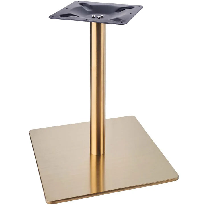 Gold Brass Round Luxury Table Bsse for Restaurants and Hotel Commercial Furniture