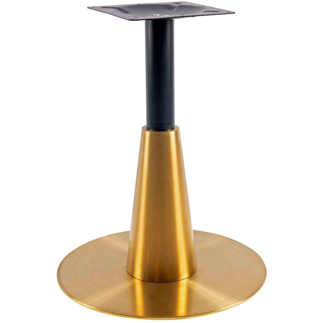 Gold Brass Luxury Table Base Commercial Furniture