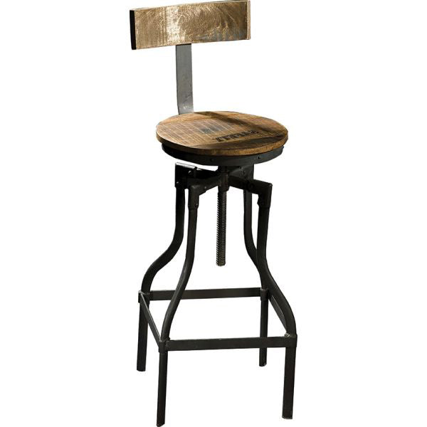Crank Bar Stool industrial Commercial Furniture