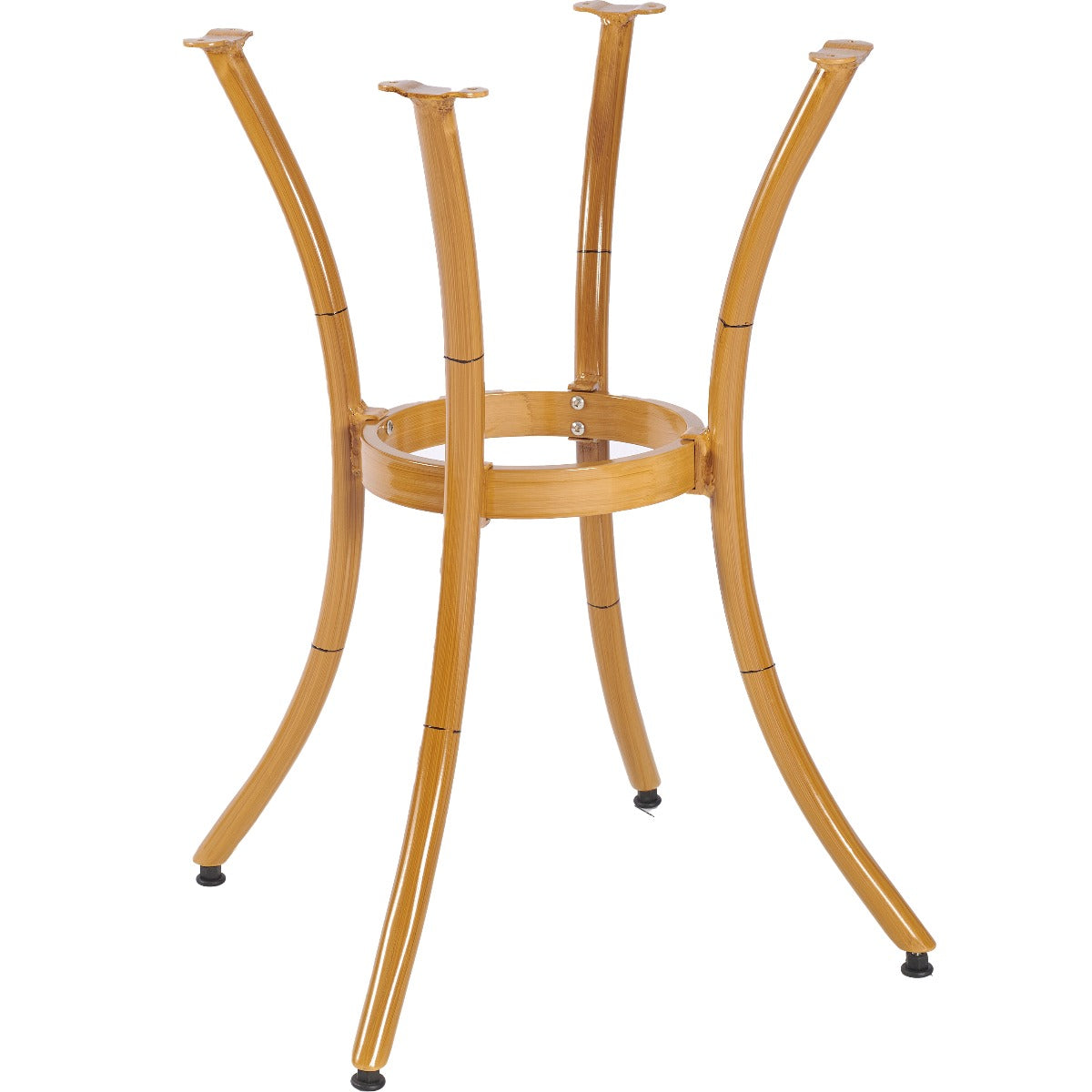 French bistro style table base wood finish Commercial Furniture