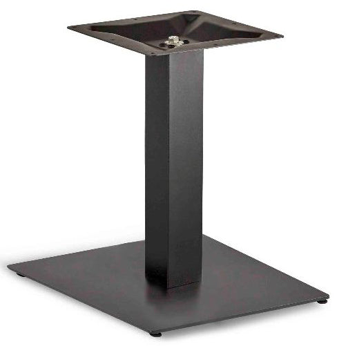 Black matte square Table Base Commercial Furniture