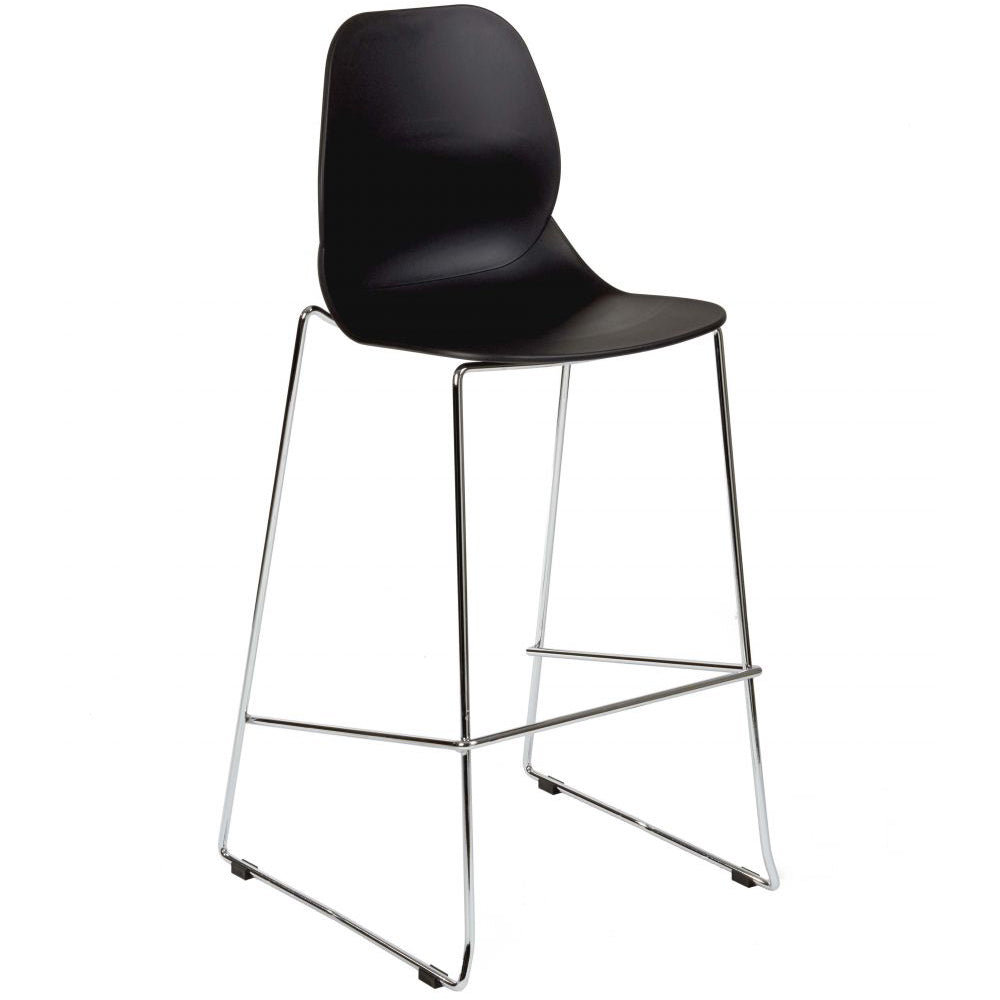 Polypropylene Bar Stool Skid Leg Commercial Furniture