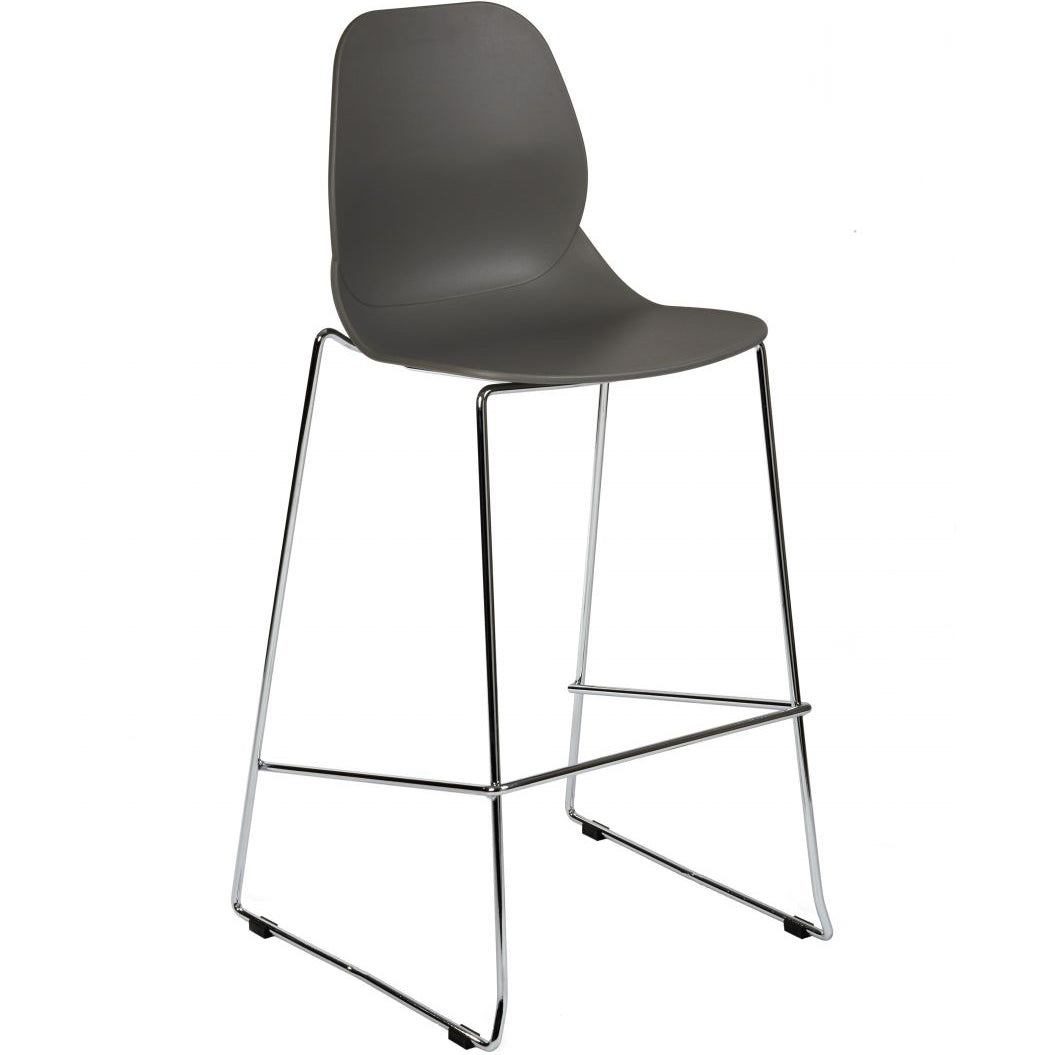 Polypropylene Bar Stool Skid Leg Commercial Furniture