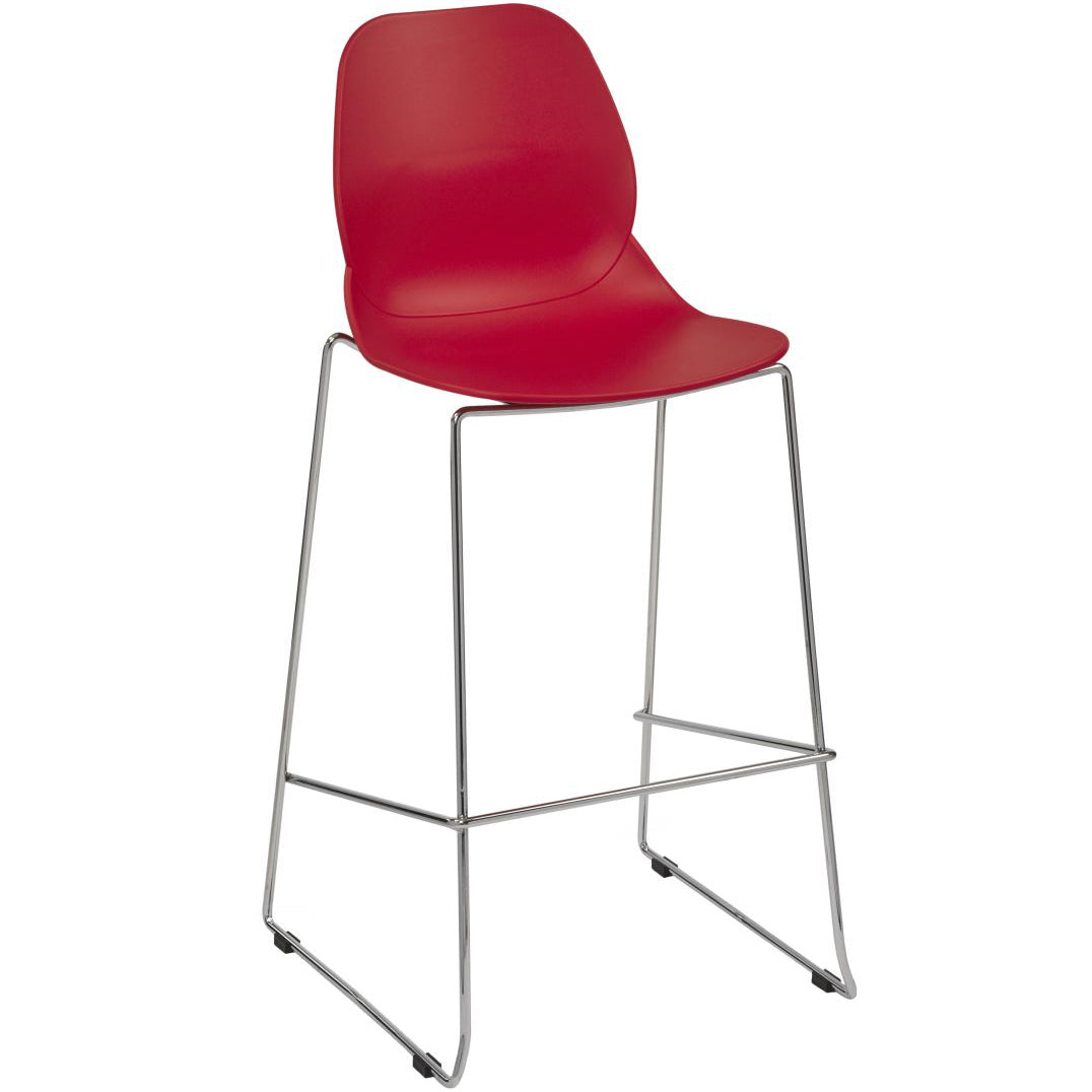 Polypropylene Bar Stool Skid Leg Commercial Furniture