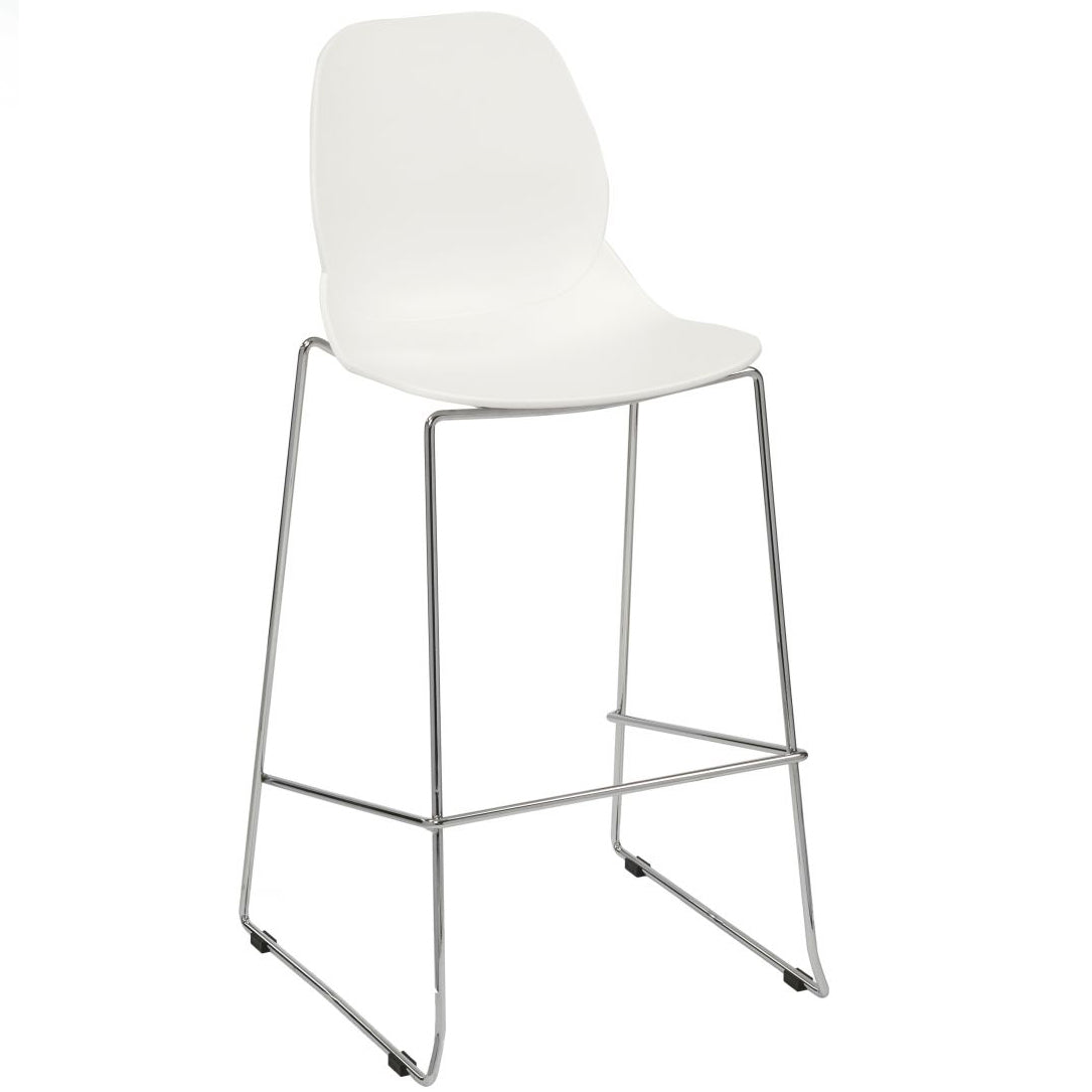 Polypropylene Bar Stool Skid Leg Commercial Furniture