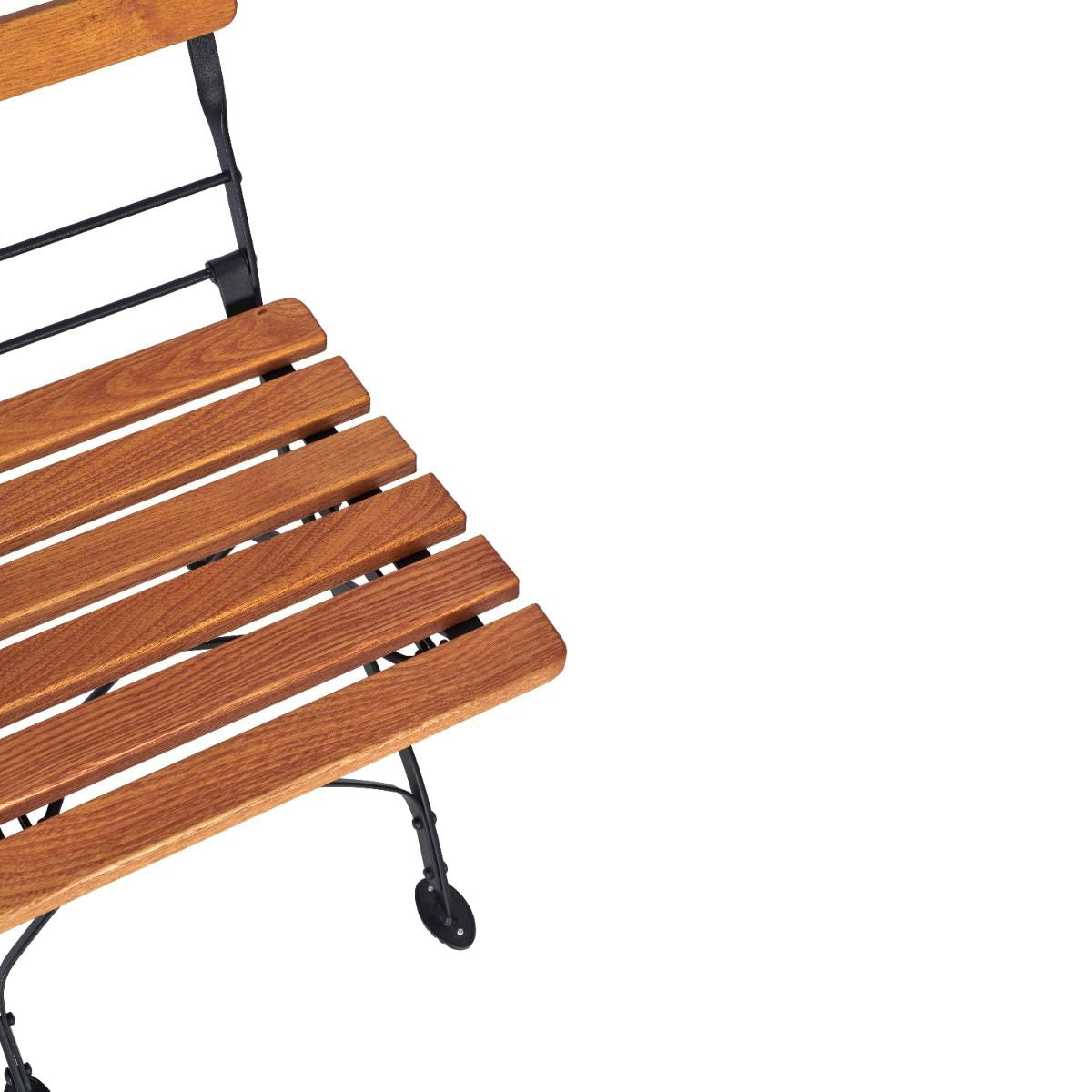 Foldable Wooden Bistro Style Dining Chair Commercial Furniture