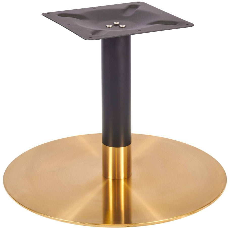 Gold Brass Round Luxury Table Bsse for Restaurants and Hotel Commercial Furniture