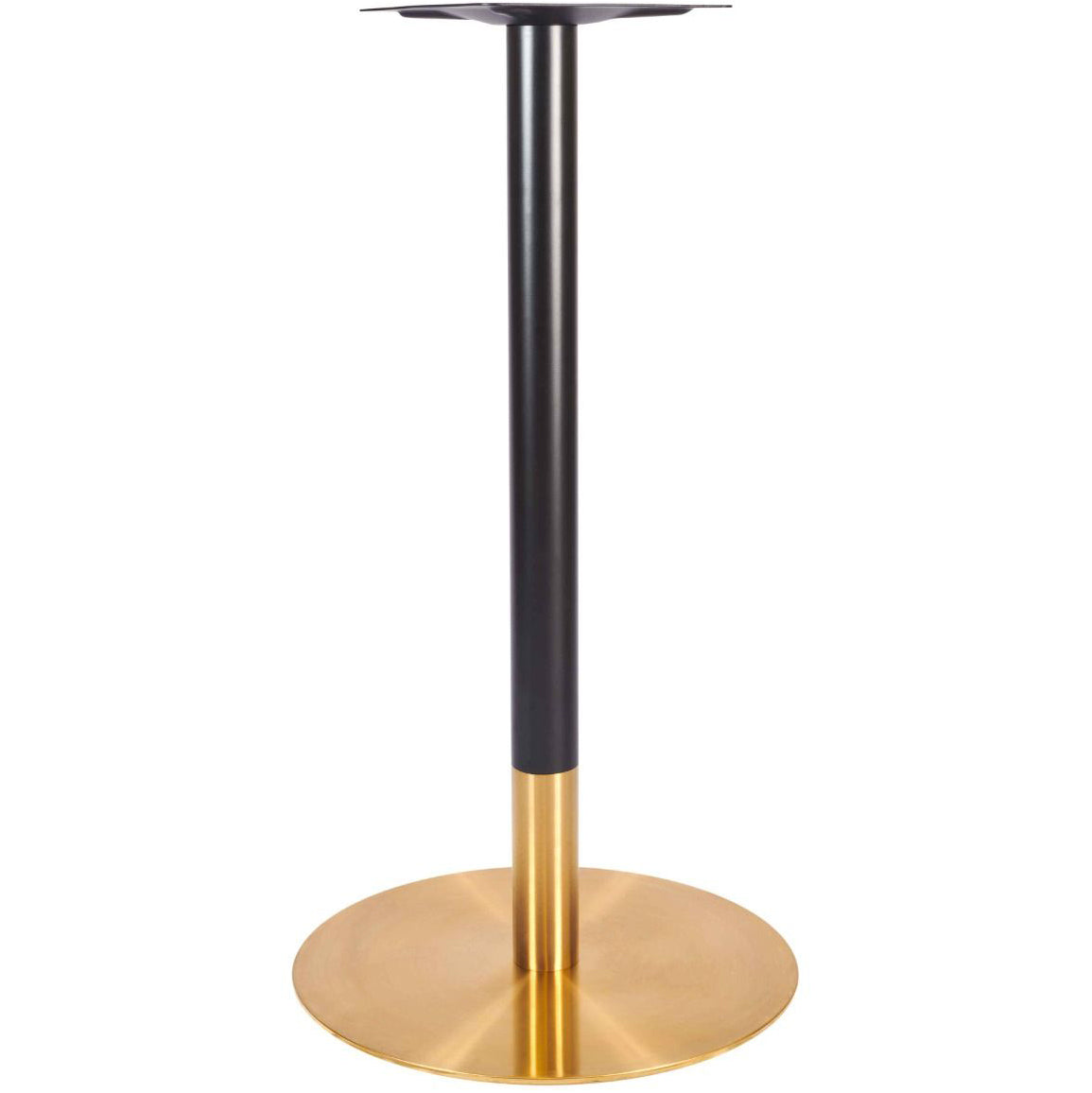 Gold Brass Round Luxury Table Bsse for Restaurants and Hotel Commercial Furniture