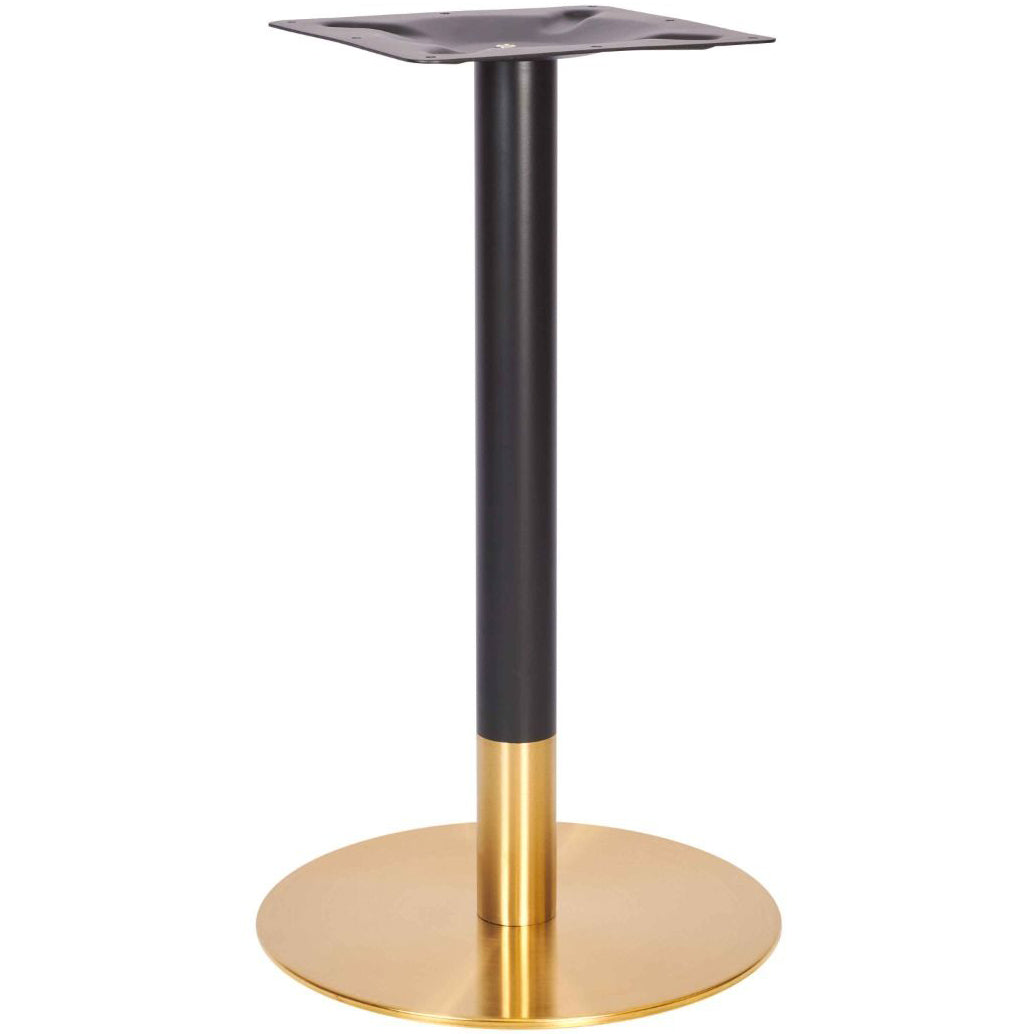 Gold Brass Round Luxury Table Bsse for Restaurants and Hotel Commercial Furniture
