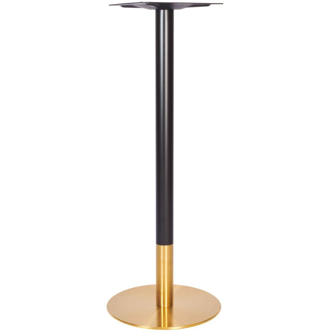 Gold Brass Round Luxury Table Bsse for Restaurants and Hotel Commercial Furniture