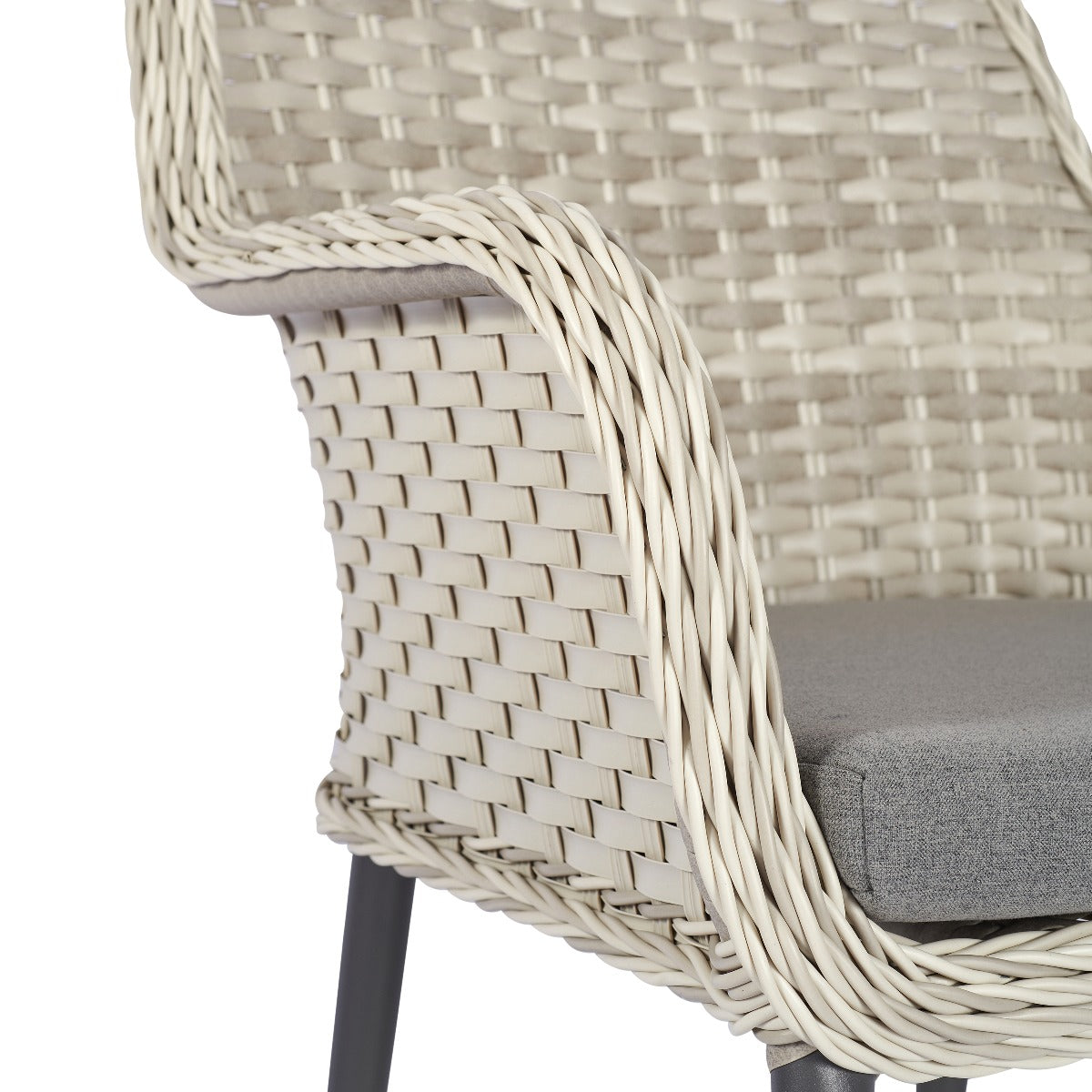Outdoor Weave Armchair with seat cushion Commercial Furniture