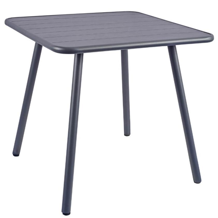 Outdoor Aluminium Dining Table Commercial Furniture