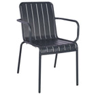 outdoor Metal Chair Coloured Commercial Furniture