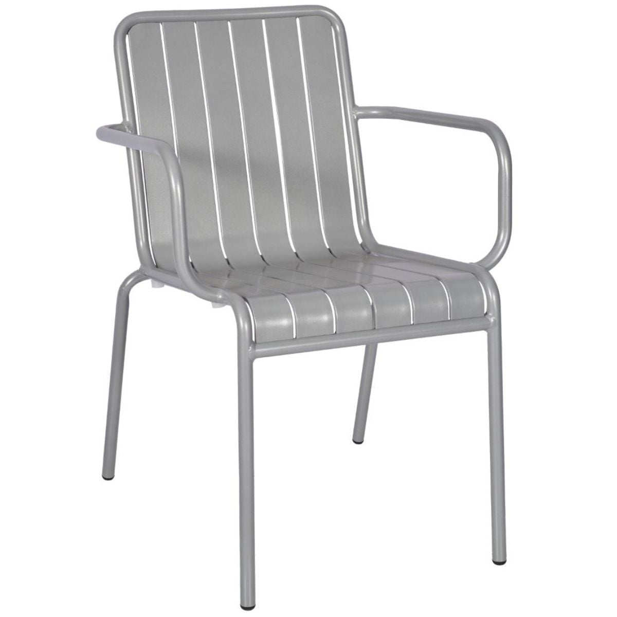 outdoor Metal Chair Coloured Commercial Furniture