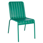 outdoor Metal Chair Coloured Commercial Furniture