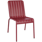 outdoor Metal Chair Coloured Commercial Furniture