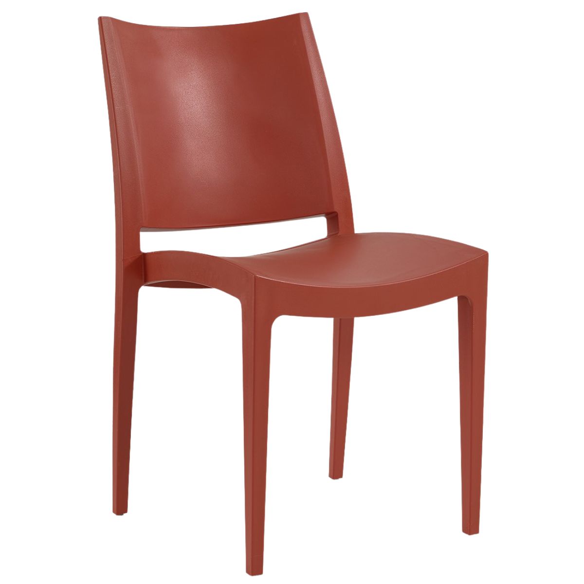 Polypropylene Outdoor Dining Chair Commercial Furniture