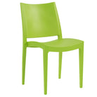 Polypropylene Outdoor Dining Chair Commercial Furniture