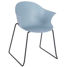 Polypropylene Arm Chair Skid Chair Commercial Furniture