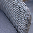 Outdoor Weave Rattan Tub Chair with seat pad. Commercial Furniture.