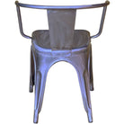 Industrial Arm Chair for Hospitality Dining Areas Outdoor Industrial Chair