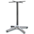 Chrome Dining height Table Base Commercial Furniture 