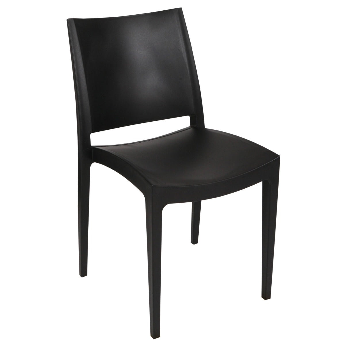 Polypropylene Outdoor Dining Chair Commercial Furniture