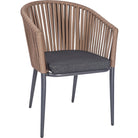Outdoor Rope Design Arm Chair Commercial Furniture