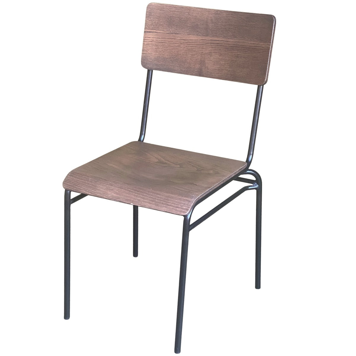 Wooden Industrial Stacking Chair School House Design