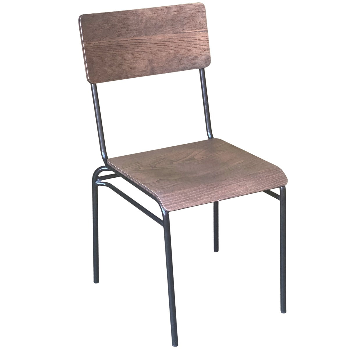 Wooden Industrial Stacking Chair School House Design